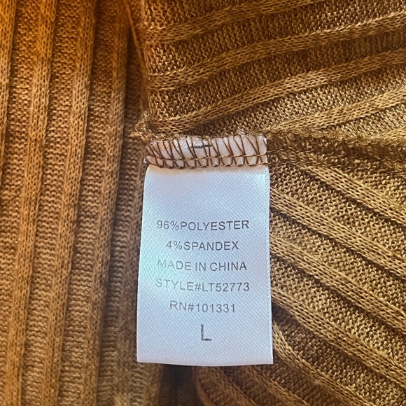 Bodycon Orange Charlotte Russe Dress Used slight defect - Picture 4 of 4